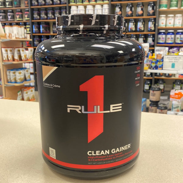 Rule 1 Clean Gainer Cookies & Cream 4.83lbs