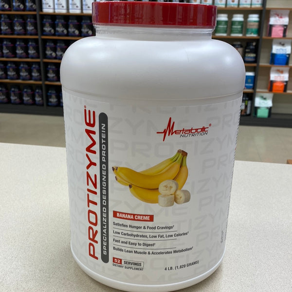 Metabolic Nutrition Protizyme Banana Crème 4lbs 52 Serving’s