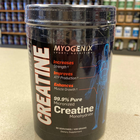 Myogenix Creatine Monohydrate 400 Grams 80 Serving’s Micronized