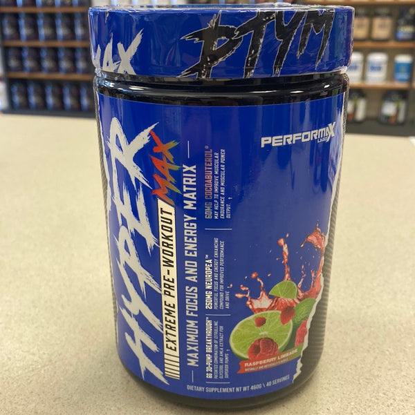 Performax Labs Hyper Max Extreme Pre-Workout Raspberry Limeade