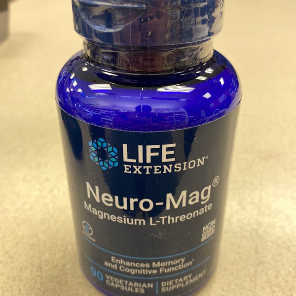 Life Extension Neuro-Mag Magnesium L-Threonate - 90 Vegetarian Capsules