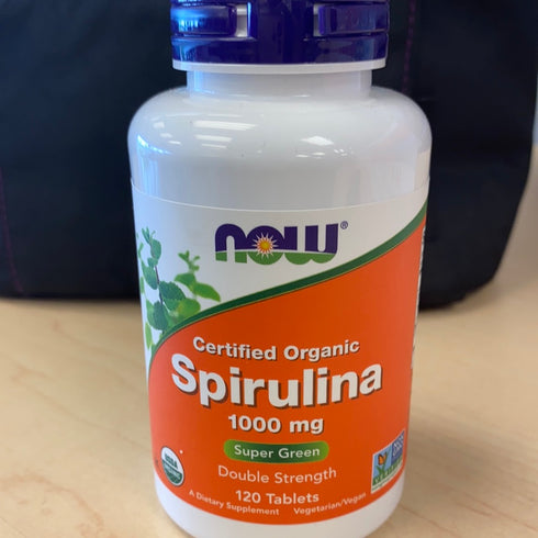 Now Foods Organic Spirulina Tablets, 100