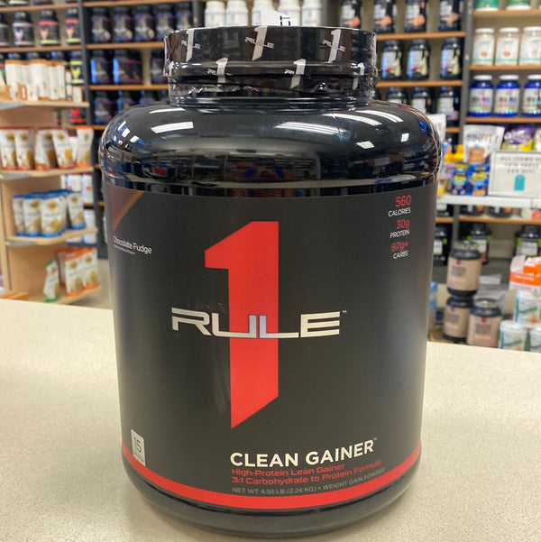 Rule 1 Clean Gainer Chocolate Fudge 4.93lbs