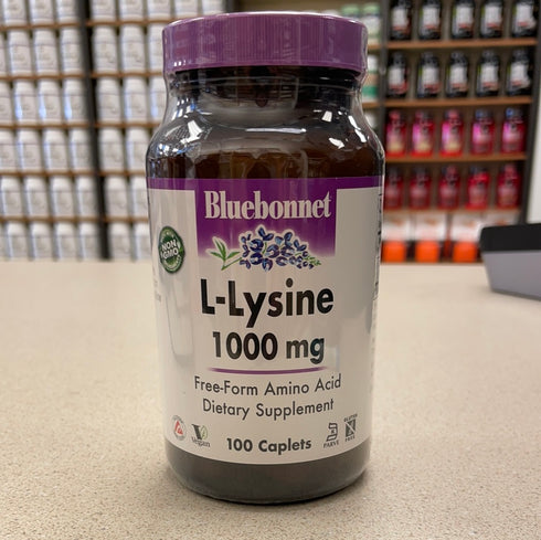 Bluebonnet L-Lysine 1000mg - 100 Caps
