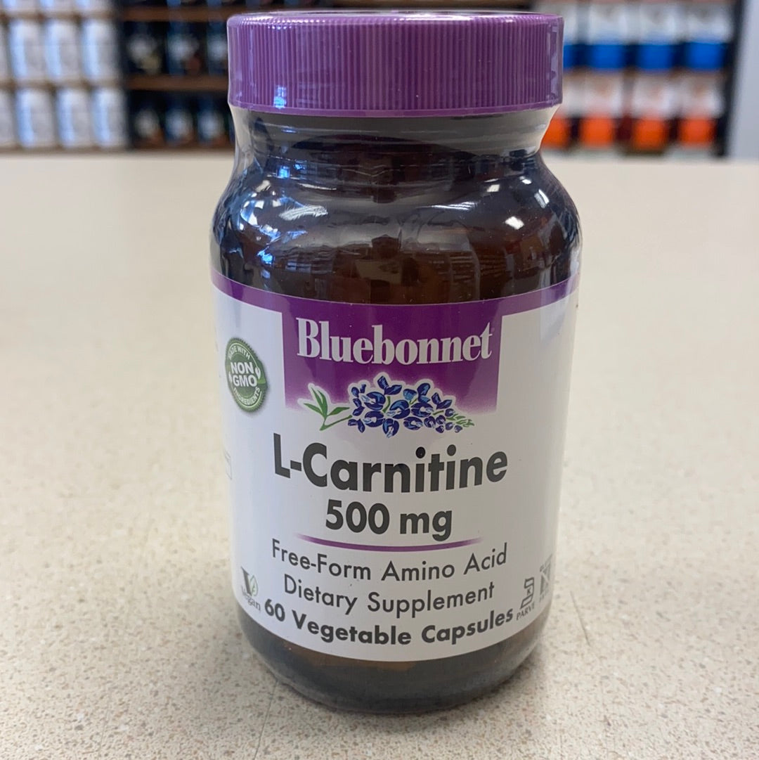 Buy Bluebonnet L-Carnitine 500mg 60 Vegetable Capsules Buy Bluebonnet L-Carnitine 500mg 60 Vegetable Capsules