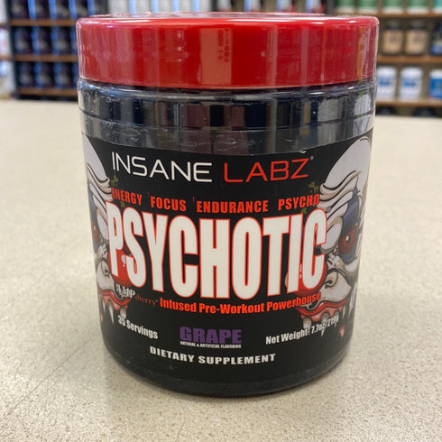 Insane Labz Psychotic Infused Pre-Workout Grape