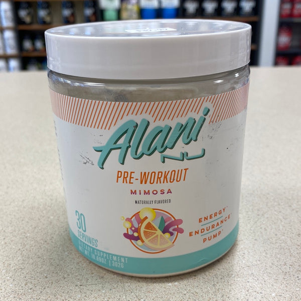 Alani Nu Pre-Workout Powder Mimosa 30 Serving’s
