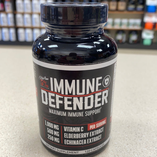 Rich Piana 5% Nutrition Immune Defender® is a powerful formula that supports immune health and function. This is a serious formula designed to dramatically boost your immune system.