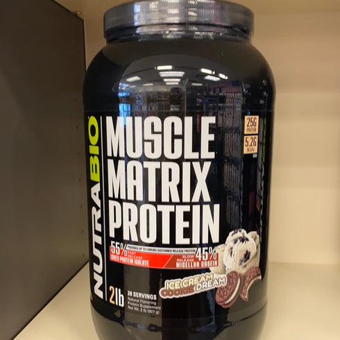 Nutrabio 2lb Muscle Matrix Protein C/C