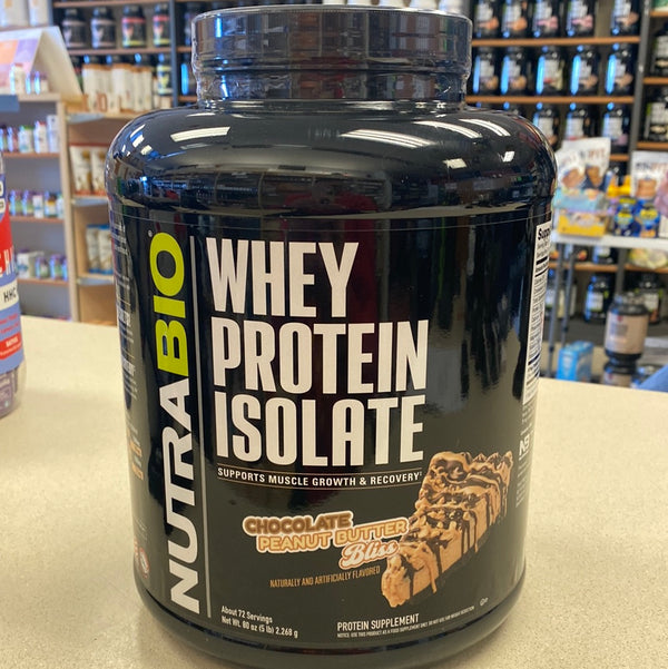 Nutrabio Whey Protein Isolate Chocolate Peanut Butter Bliss