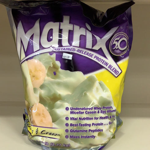 Matrix5.0, Bananas & Cream, 5 Pounds, Pack of 6