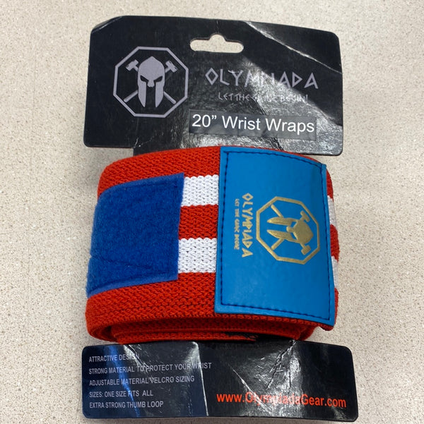 Olympiada 20” Wrist Wraps Stiffest and Dopest Wraps in The World