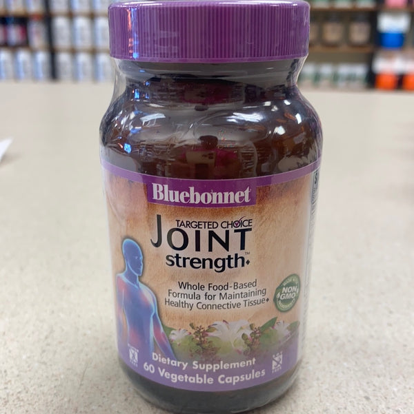 Bluebonnet Nutrition Targeted Choice Joint Strength, for Joint Function by Maintaining Healthy Cartilage, Tendons and Ligaments - Gluten-Free - Soy-Free - Non-GMO - Dairy-Free - 60 Count, 30 Servings