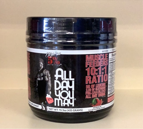 RICH PIANA 5% NUTRITION ALL DAY YOU MAY 10:1:1 BCAA Watermelon