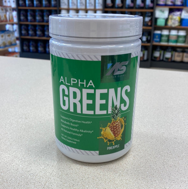 Alpha Supplements Alpha Greens Pineapple 30 Serving’s