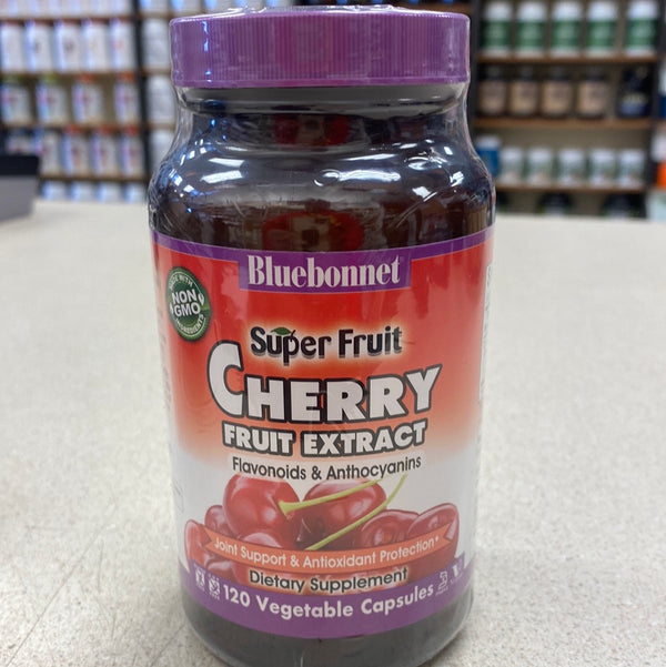 Bluebonnet Super Fruit Cherry Fruit Extract 120 Vegetable Capsules