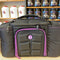 6 Pack Fitness Innovator 300 Meal Prep Management Tote 3 - Meal (Black/Neon Purple)